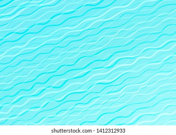 Abstract Design Creativity Background of Blue Waves, Vector Illustration EPS10
