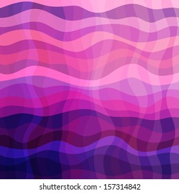 Abstract Design Creativity Background of Colorful Waves, Vector Illustration EPS10