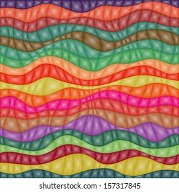 Abstract Design Creativity Background of Colorful Waves, Vector Illustration EPS10