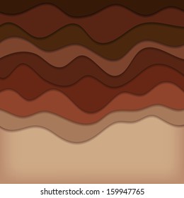 Abstract Design Creativity Background of Colorful Waves, Vector Illustration EPS10