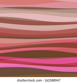 Abstract Design Creativity Background of Colorful Horizontal Waves, Vector Illustration EPS10