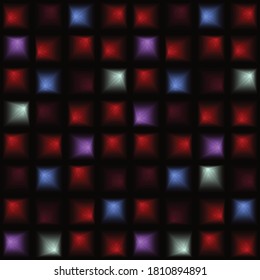 Abstract design of cube fantasy colorful pattern artwork design background. Use for ad, poster, artwork, template design, print. illustration vector eps10