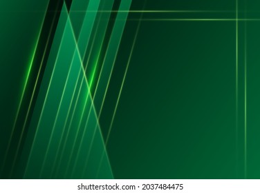 Abstract design. Dark green background with diagonal lines.