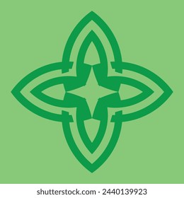 diseño abstracto de cerámica verde oscura o azulejos sobre un fondo verde claro