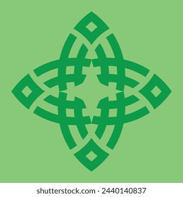 diseño abstracto de cerámica verde oscura o azulejos sobre un fondo verde claro