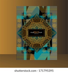 abstract design, david stars background