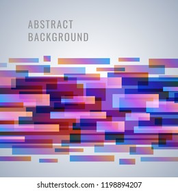 Abstract design with dinamic shapes 