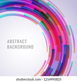 Diseño abstracto con formas dinamicas 