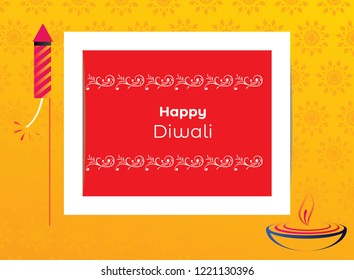 Abstract design for diwali