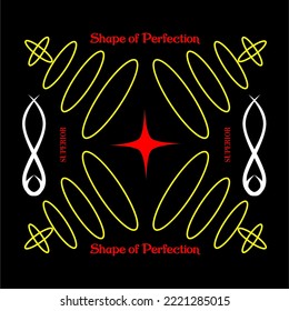 abstract design drawing street wear pattern illustration