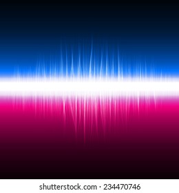 abstract design of dual color magic lines.(sound effect version)
