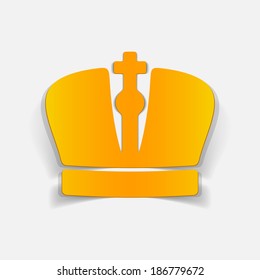 abstract design element: crown