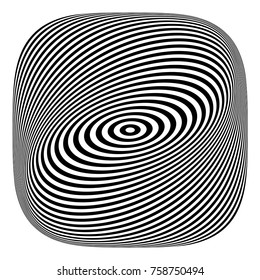 Abstract design element. Lines texture. Vector art.