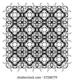 Abstract design element. Lots of details. No autotracing.