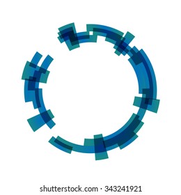 Abstract design element. May be used as frame or background