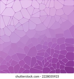 
Abstract design element. Modern simple geometric graphic concept. purple pebbles. polygonal style.