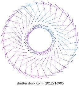 Abstract design element on white background of twist lines. Vector Illustration eps 10 Golden ratio traditional proportions vector icon beauty salon, for elegant business card,  background event party