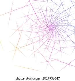 Abstract design element on white background of twist lines. Vector Illustration eps 10 Golden ratio traditional proportions vector icon beauty salon, for elegant business card,  background event party