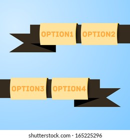 Abstract design element template. Vector illustration. can be used for workflow layout, diagram, number options, step up options, banner, web design, infographics template