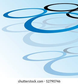  Abstract design element. Vector.