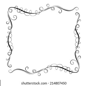 abstract design elements _ vector frame