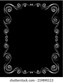 abstract design elements _ vector frame