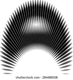 Abstract Design Elements Halftone Background, vector illustration.