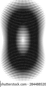 Abstract Design Elements Halftone Background, vector illustration.