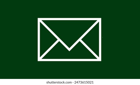 Abstract design Email envelope icon vector illustration