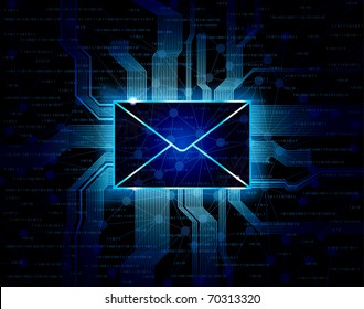 Abstract design email illustration vector. Eps10 - Powered by Shutterstock - Get 15% off with code: PIKWIZARD15