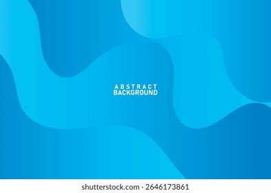  abstract design features a central, dark blue area framed by lighter blue, cloud-like shapes. The gradient effect creates a soft, ethereal feel, making it ideal for backgrounds or templates. 