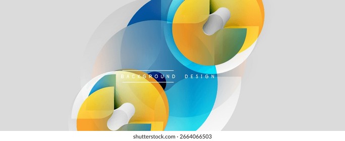 El diseño Abstractas presenta Formas fluidas, colores vibrantes, Gradientes suaves. Fondo moderno con curvas dinámicas, sombras claras.