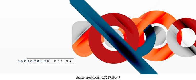 El diseño Abstractas presenta Formas, líneas coloridas superpuestas. La composición moderna crea un impacto visual dinámico. Estilo minimalista, estética limpia.