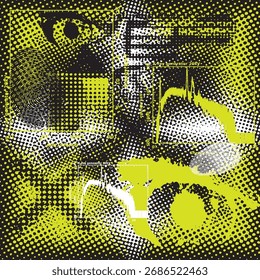 Abstract design featuring fluid shapes, vibrant colors, and dynamic patterns. Ideal for fabric prints, offering modern, artistic flair. Suitable for fashion, textiles, or home decor.