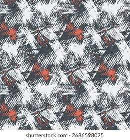 Abstract design featuring fluid shapes, vibrant colors, and dynamic textures. Ideal for fabric printing, offering a modern, artistic aesthetic suitable for fashion, home décor, and accessories.