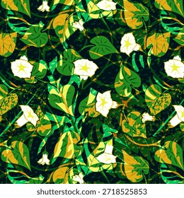 Diseño Abstractas con Formas orgánicas y colores armoniosos, ideal para imprimir telas, textiles, moda, Fondos de pantalla, patrones sin costuras y aplicaciones de superficie creativas en todo el mundo versátil.