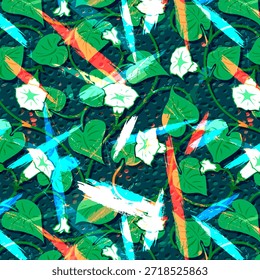 Diseño Abstractas con Formas orgánicas y colores armoniosos, ideal para imprimir telas, textiles, moda, Fondos de pantalla, patrones sin costuras y aplicaciones de superficie creativas en todo el mundo versátil.