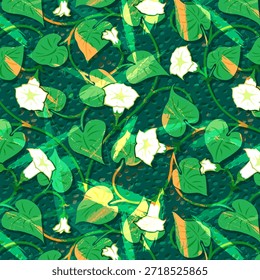Diseño Abstractas con Formas orgánicas y colores armoniosos, ideal para imprimir telas, textiles, moda, Fondos de pantalla, patrones sin costuras y aplicaciones de superficie creativas en todo el mundo versátil.