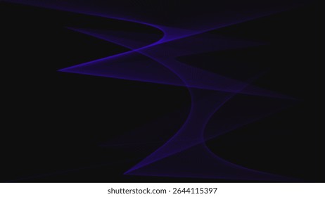 Design abstrato com transições suaves