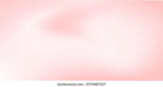 Abstract design featuring a soft light pink gradient with smooth and subtle transitions, creating a delicate and elegant aesthetic. Perfect for digital artwork, creative backgrounds, and modern design