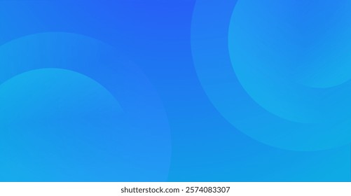 Abstract design featuring a vibrant blue gradient background with dynamic geometric shapes, creating a sleek and modern aesthetic. Perfect for digital artwork, creative backgrounds.