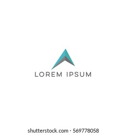 abstract design for finance logo