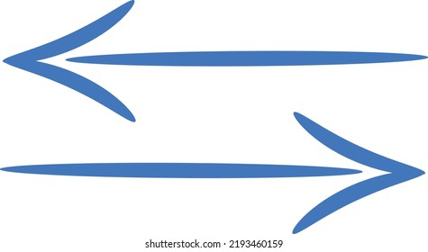 abstract design flat style illustration of arrows direction 