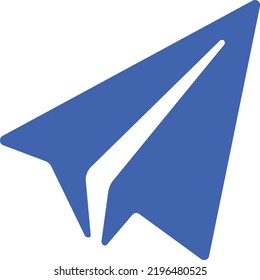 diseño abstracto de estilo plano
ilustración de envío de plano de papel 