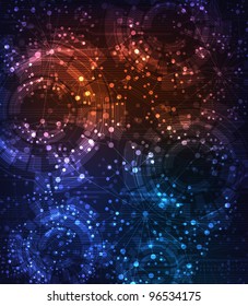 abstract design futuristic style vector background. eps10