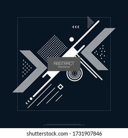 Abstract design geometric element pattern design of cover artwork background. Decorate for ad, poster, artwork, template, print. illustration vector eps10