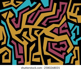 abstract design. geometric pattern. soft color. vector style

