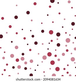 Abstract design geometric pink circles vector poster background