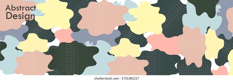 Abstract design. geometric shapes of light colors. Suitable as wallpaper background, cover, template. Vector illustration. eps 10