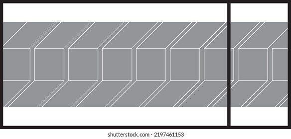 Abstract design for glass and wall graphics. Glass graphics design for Office, Train station, Supermarket, Store, Shop, Mall, Home glass partition.